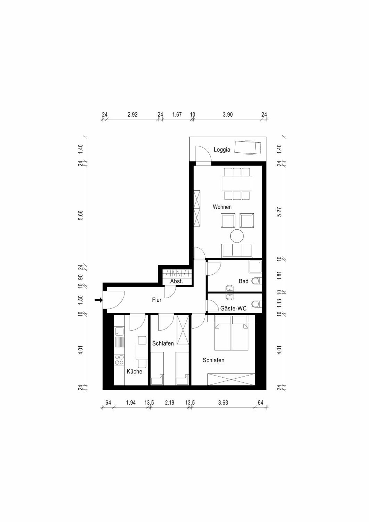 "Lilie" In Geestland-Langen, Ideal Fuer Familien & Homeoffice - Wlan & Parkplatz - 3 Zimmer, Balkon - Nahe Bremerhaven Exteriör bild